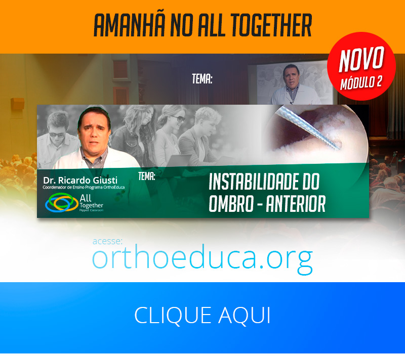 Amanh no All Together - Instabilidade do Ombro - Anterior