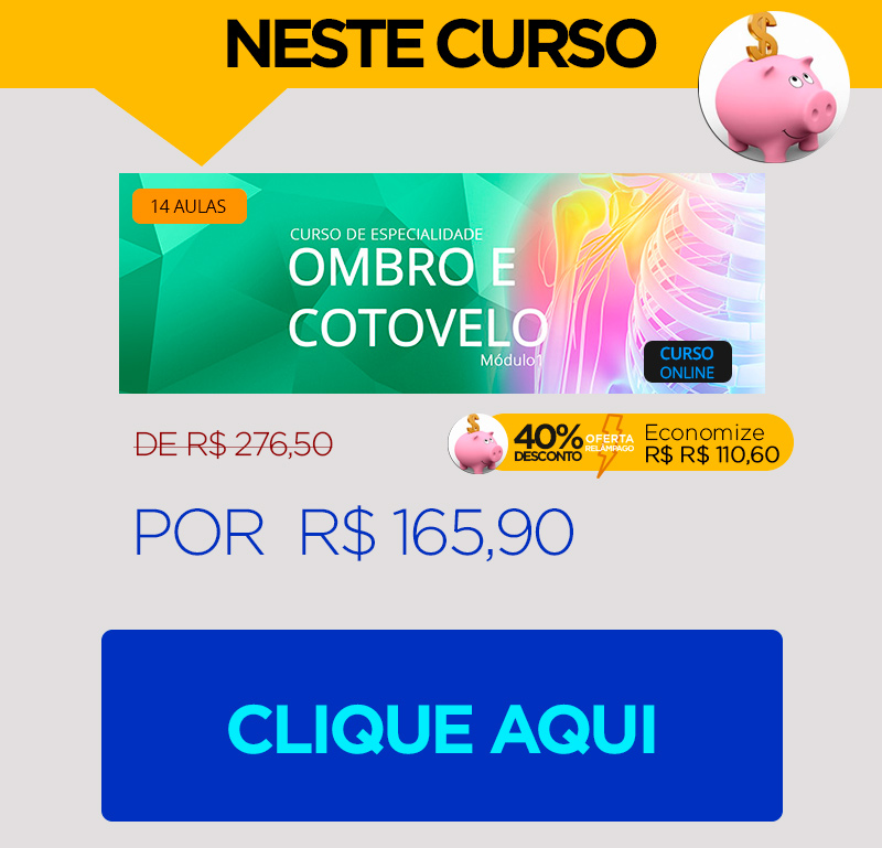 Aproveite: Curso Ombro Mdulo 1 Hoje com 40% de desconto!