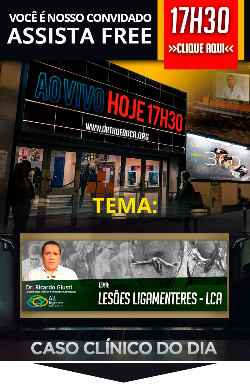 Leses Ligamentares - LCA daqui a pouco 17h30 Assista FREE!