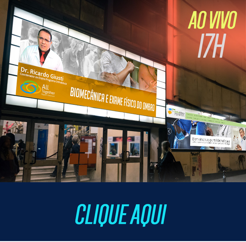 Biomecnica e Exame Fsico do Ombro - daqui a pouco 17h - AO VIVO!
