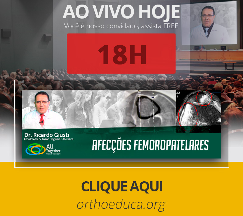 Afeces Femoropatelares - Daqui a pouco 18H - AO VIVO!