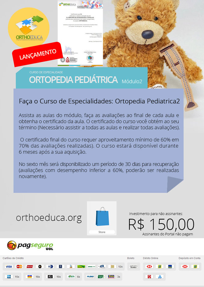 Ortopedia Peditrica: Cursos Online OrthoEduca