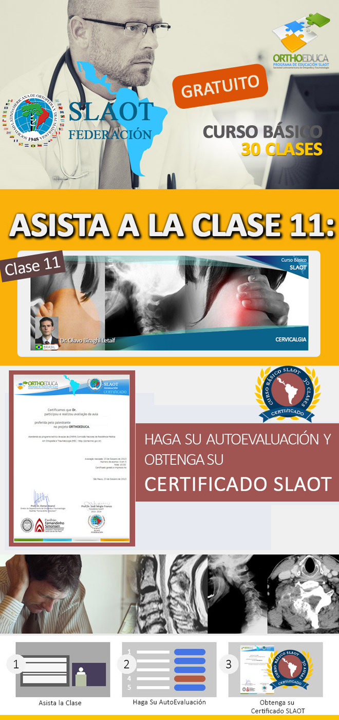 Asista a La Clase 11: Cervicalgia