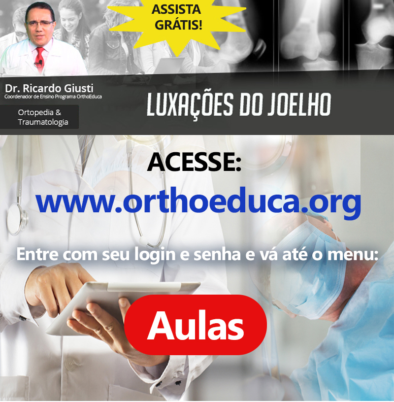 Luxaes do Joelho: OrthoEduca convida: Vamos estudar juntos?