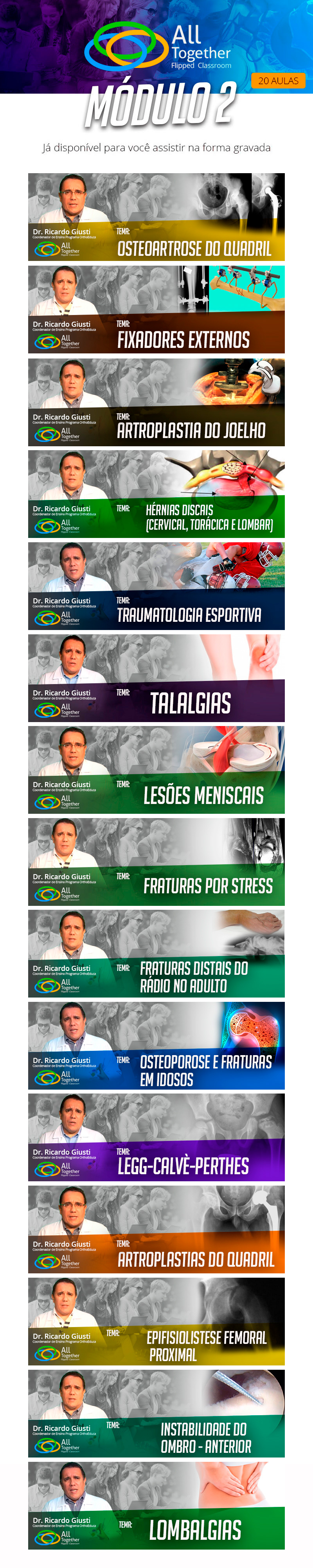 Síndrome do Impacto e Lesões do Manguito Rotador - Caso clínico de hoje no All Together às 12h50 Síndrome do Impacto e Lesões do Manguito Rotador - Caso clínico de hoje no All Together às 12h50