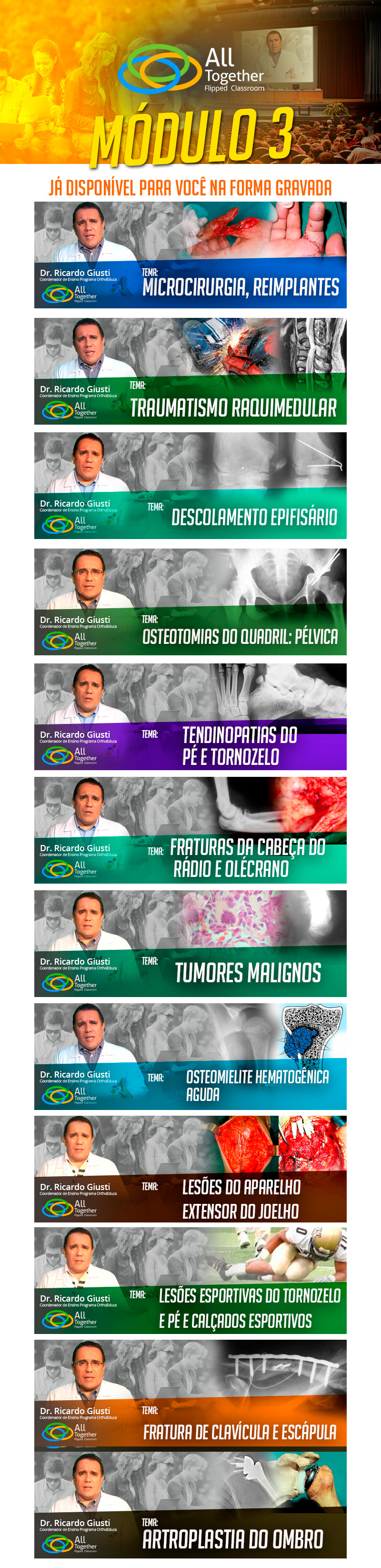 Amanh AO VIVO:12h30 Fratura Distal do Fmur e da Patela