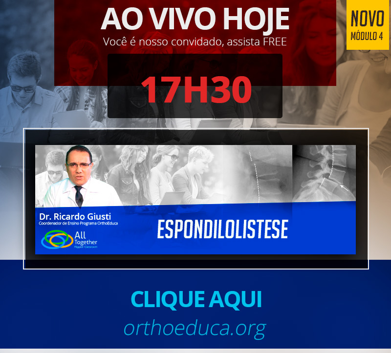 Espondilolistese (Mdulo 4) - Daqui a pouco 17h30min assista AO VIVO!