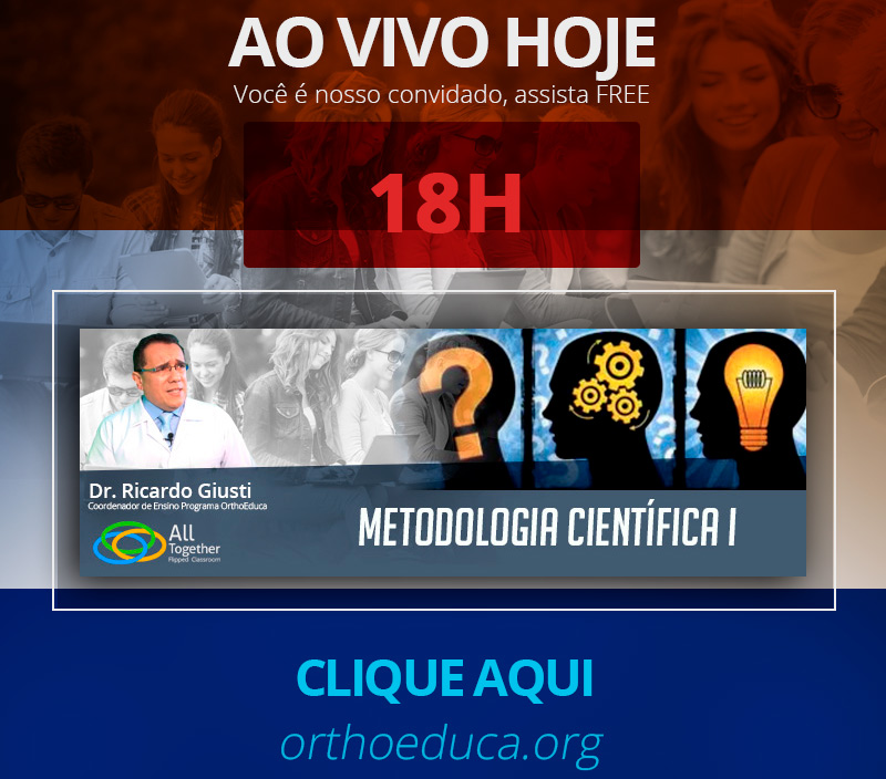 Metodologia Cientfica I - daqui a pouco as 18h AO VIVO!