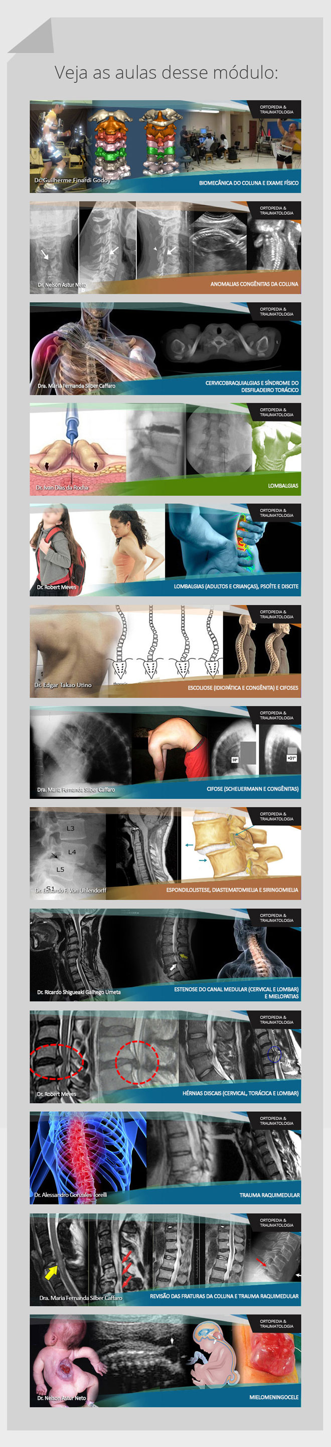 Coluna: Cursos Online OrthoEduca Coluna: Cursos Online OrthoEduca