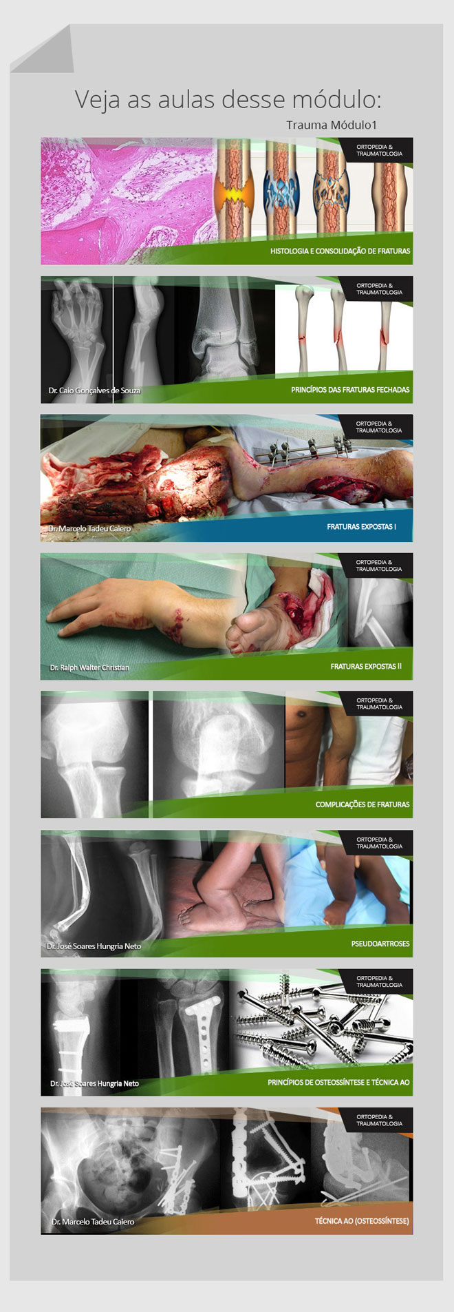 Trauma Ortopdico: Cursos Online OrthoEduca