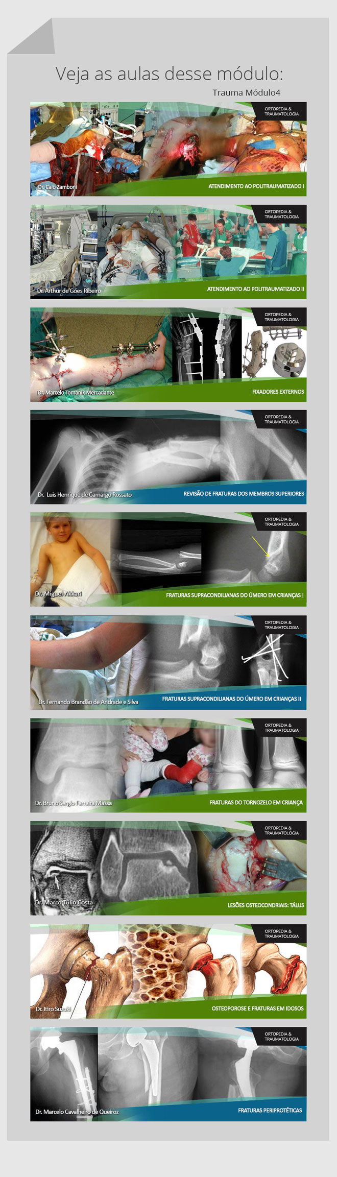 Trauma Ortopdico: Cursos Online OrthoEduca