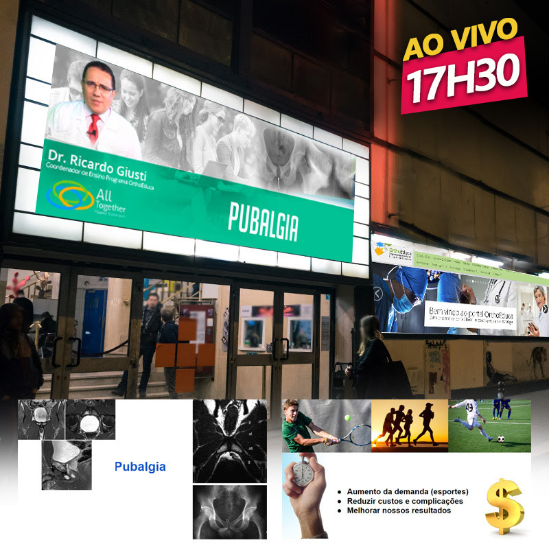 Pubalgia - AO VIVO 17h30min - Participe!