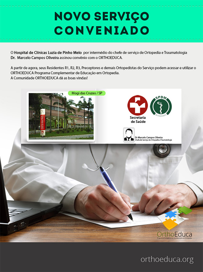 Hospital de Clínicas Luzia de Pinho Melo - Mogi das Cruzes/SP - Assina Convênio com o Orthoeduca