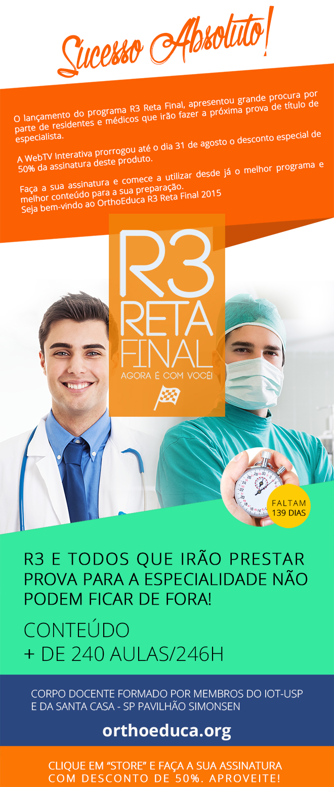 Sucesso Absoluto! Programa R3 Reta Final - Agora  com Voc